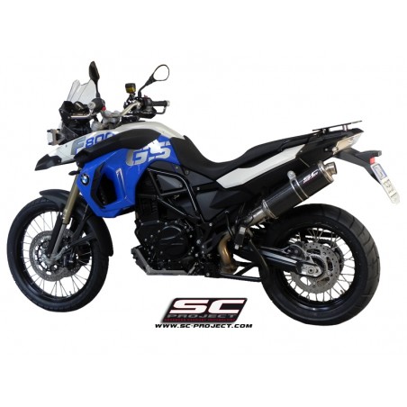 SC-Project Exhaust R60 carbon BMW F650GS/F800GS»Motorlook.nl»