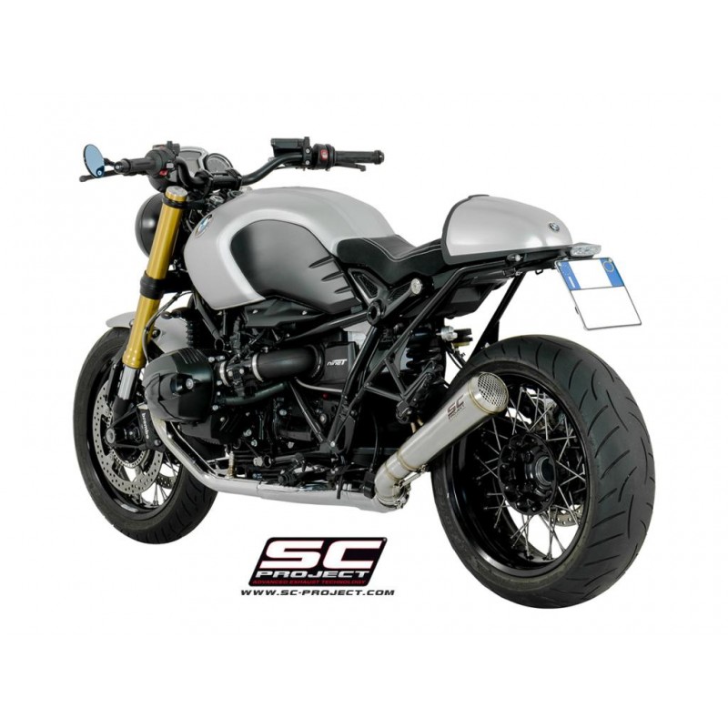 SC-Project Exhaust Conical 70S RVS BMW R Nine T»Motorlook.nl»