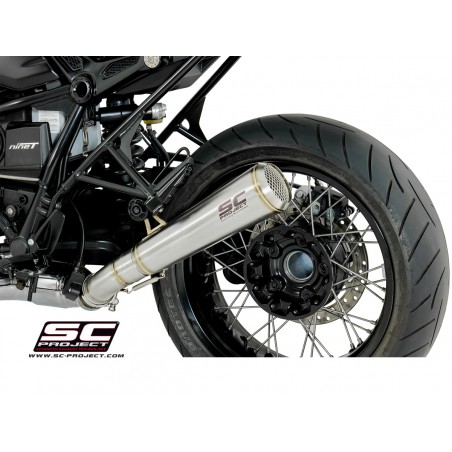 SC-Project Exhaust Conical 70S RVS BMW R Nine T»Motorlook.nl»