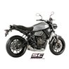 SC-Project Uitlaatsysteem 2-1 70s zilver Yamaha MT-07/Tracer 700/XSR700»Motorlook.nl»