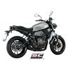 SC-Project Uitlaatsysteem 2-1 70s zwart Yamaha MT-07/Tracer 700/XSR700»Motorlook.nl»