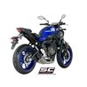 SC-Project Uitlaatsysteem 2-1 S1 zilver Yamaha MT-07/Tracer 700/XSR700»Motorlook.nl»