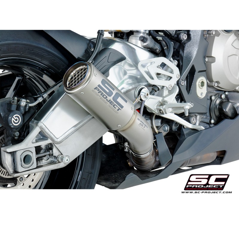 SC-Project Uitlaat CR-T titanium (mesh) BMW S1000RR»Motorlook.nl»