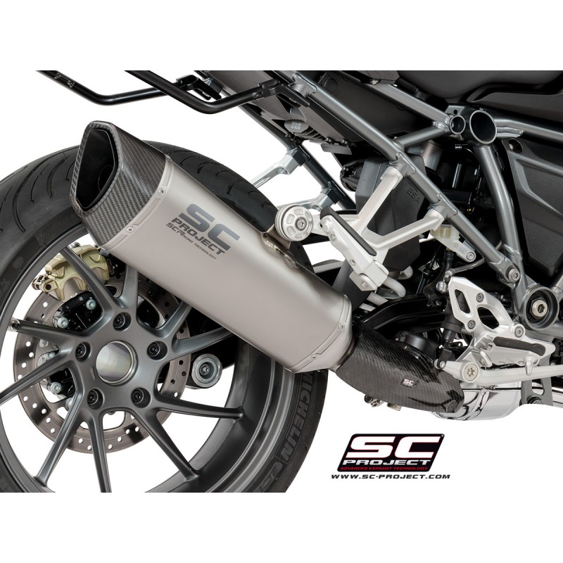 SC-Project Uitlaat SC1-R titanium BMW R1200R/RS»Motorlook.nl»