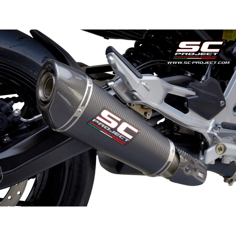 SC-Project Uitlaat Conical carbon BMW F900R/XR»Motorlook.nl»