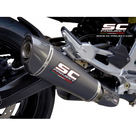 SC-Project Uitlaat Conical carbon BMW F900R/XR»Motorlook.nl»