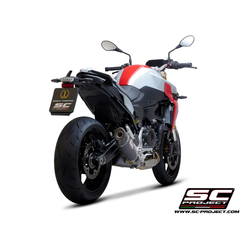 SC-Project Exhaust Conical carbon BMW F900R/XR»Motorlook.nl»