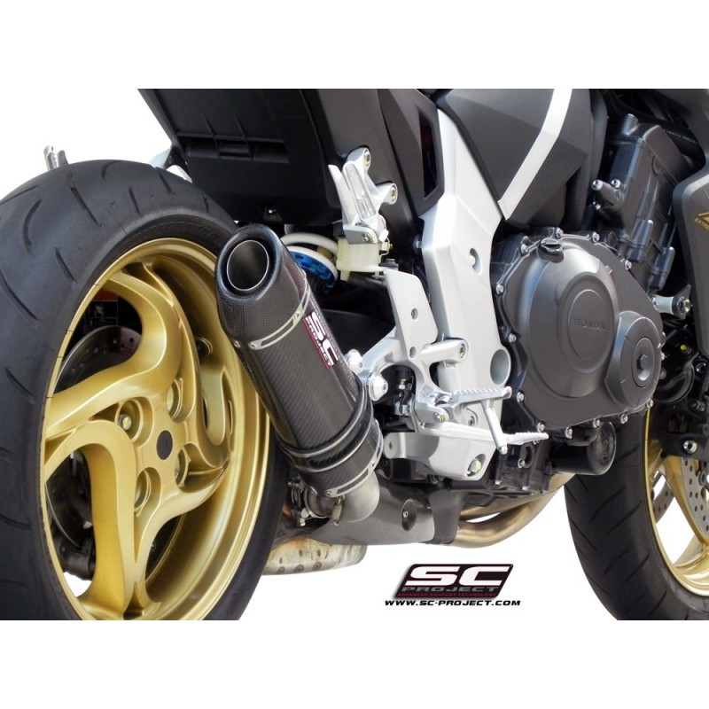 SC-Project Exhaust Oval titanium Honda CB1000R»Motorlook.nl»