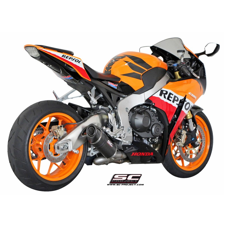 SC-Project Exhaust Oval carbon Honda CBR1000RR»Motorlook.nl»