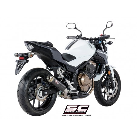 SC-Project Uitlaat GP-M2 carbon Honda CB500 (+X/F)»Motorlook.nl»