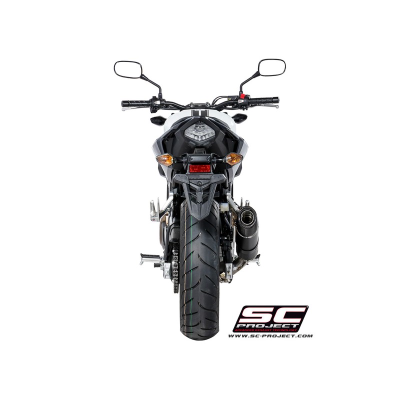 SC-Project Exhaust Oval carbon Honda CB500 (+X/F)»Motorlook.nl»