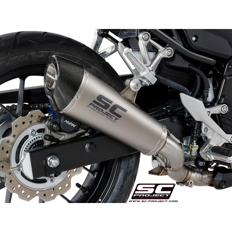 SC-Project Exhaust Conical titanium Honda CB500 (+X/F)»Motorlook.nl»