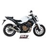 SC-Project Uitlaat Conical titanium Honda CB500 (+X/F)»Motorlook.nl»