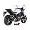 SC-Project Exhaust SC1-R carbon Honda CB500 (+X/F)»Motorlook.nl»