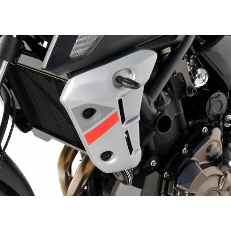Bodystyle Radiator Side Cover | Yamaha MT-07 | grey/red/antraciet»Motorlook.nl»4251233348537