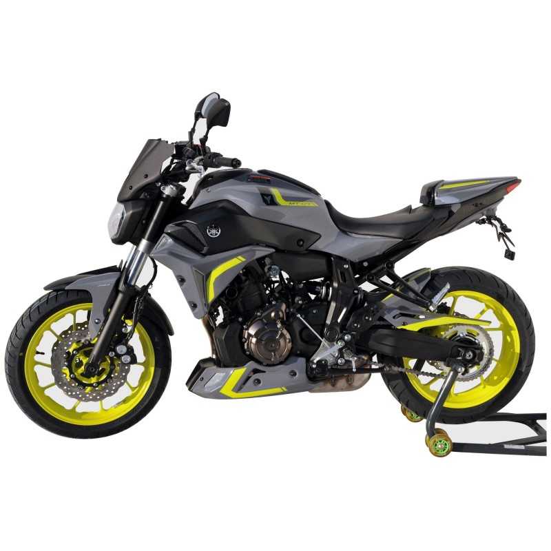 Bodystyle Radiator Side Cover | Yamaha MT-07 | grey/yellow»Motorlook.nl»4251233331041