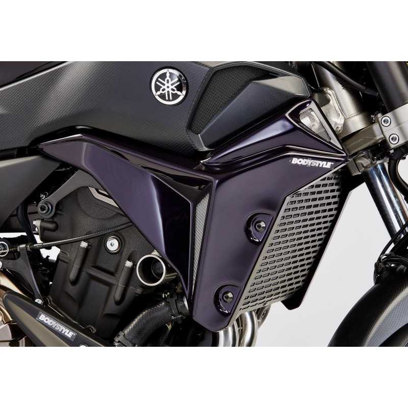 Bodystyle Radiator Side Cover | Yamaha MT-07 | black»Motorlook.nl»4251233336282