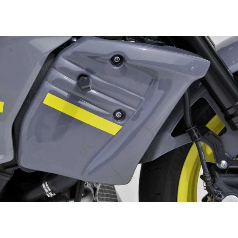 Bodystyle Radiator Side Cover | Yamaha MT-10 | grey/red»Motorlook.nl»4251233348490