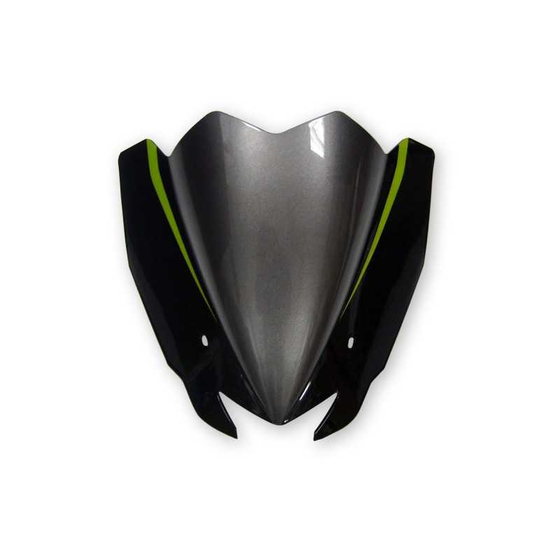 Bodystyle Headlight Cover | Yamaha Kawasaki Z1000R | black/grey/green»Motorlook.nl»4251233353791
