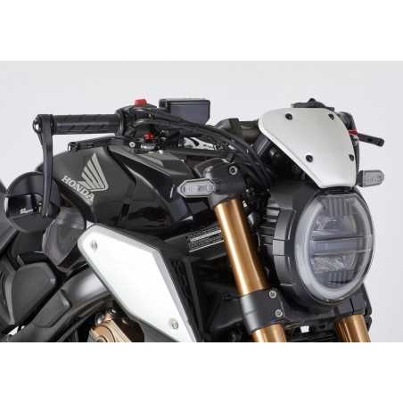 Bodystyle Koplamp Cover | Yamaha Honda CB650R | zilver»Motorlook.nl»4251233349367