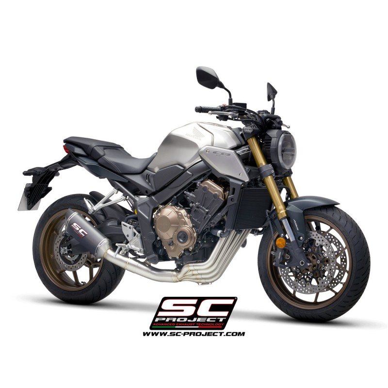 SC-Project Uitlaatsysteem 4-1 SC1-M titanium Honda CB650R/CBR650R»Motorlook.nl»