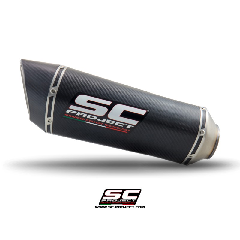 SC-Project Uitlaatsysteem 4-1 SC1-R carbon Honda CB650R/CBR650R»Motorlook.nl»