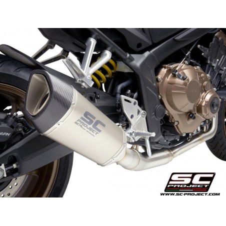 SC-Project Full System 4-1 SC1-R titanium Honda CB650R/CBR650R»Motorlook.nl»