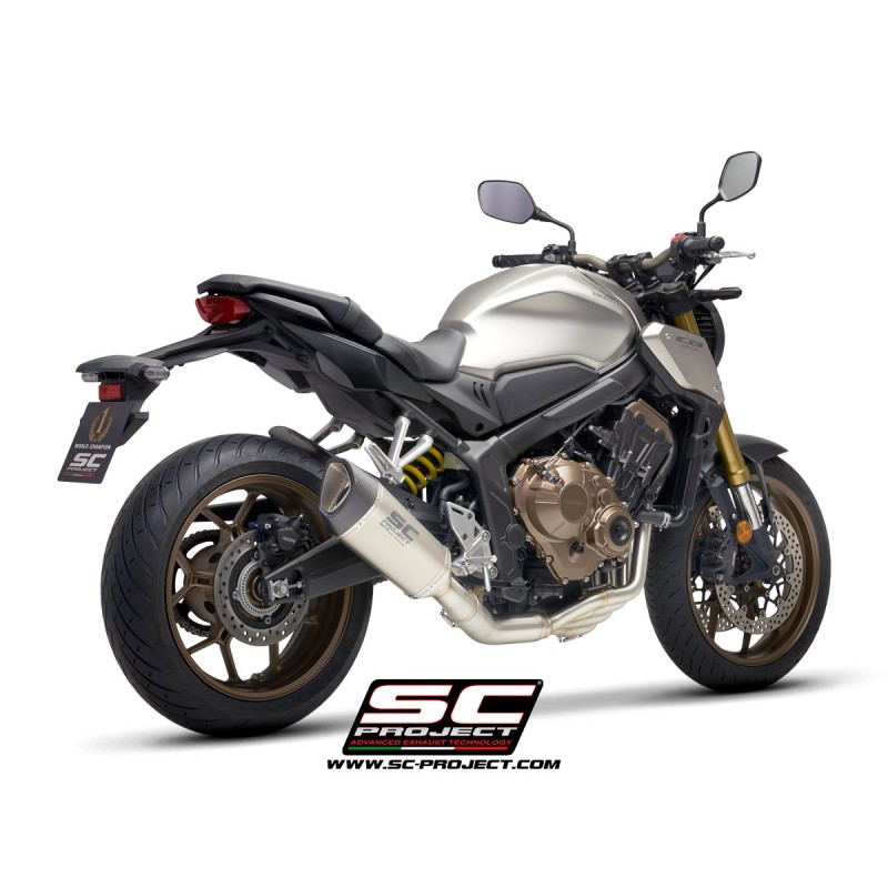 SC-Project Full System 4-1 SC1-R titanium Honda CB650R/CBR650R»Motorlook.nl»