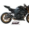 SC-Project Uitlaat Oval carbon Kawasaki Z750 (+R)»Motorlook.nl»