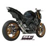 SC-Project Uitlaat Oval titanium Kawasaki Z750 (+R)»Motorlook.nl»