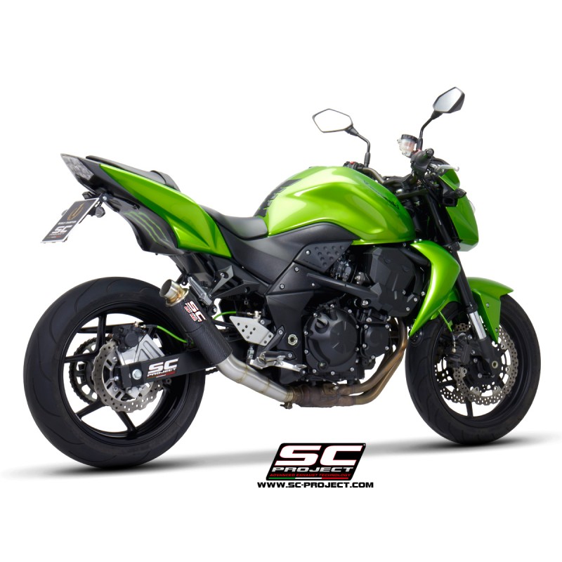 SC-Project Uitlaat GP-M2 carbon Kawasaki Z750 (+R)»Motorlook.nl»