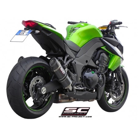 SC-Project Uitlaten Oval carbon Kawasaki Z1000 (+SX)»Motorlook.nl»