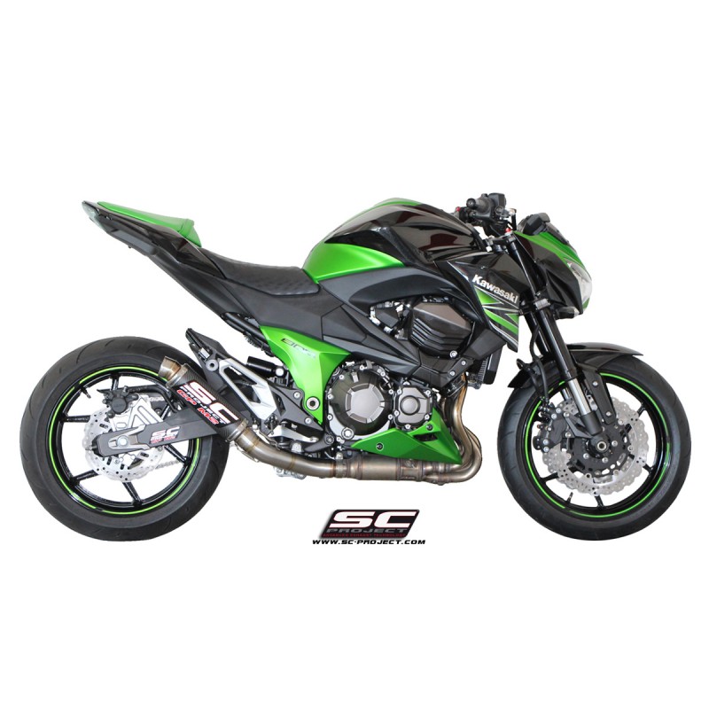 SC-Project Uitlaat GP-M2 carbon Kawasaki Z800»Motorlook.nl»