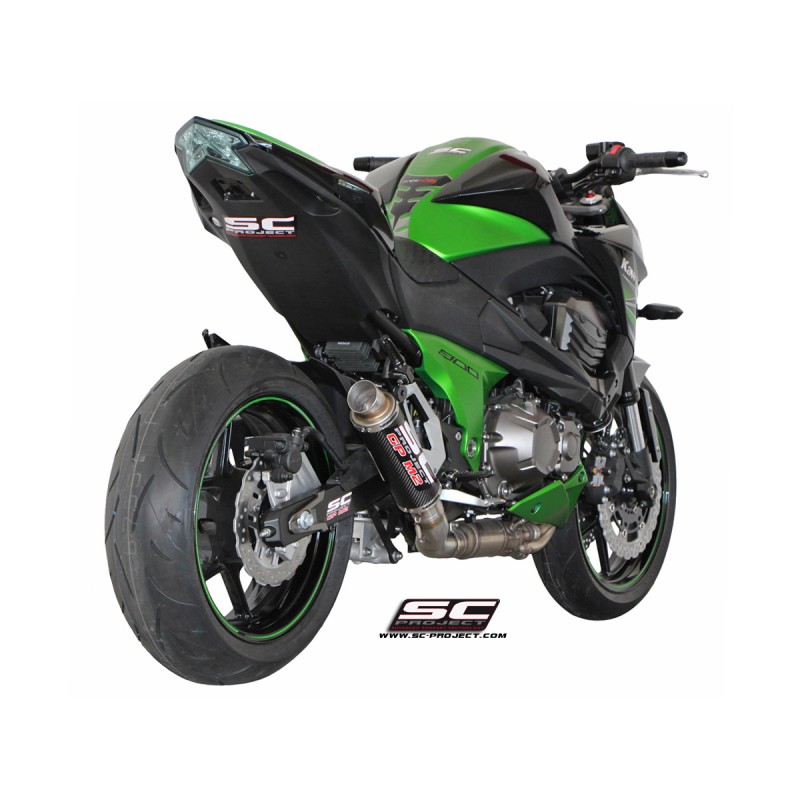 SC-Project Uitlaat GP-M2 carbon Kawasaki Z800»Motorlook.nl»