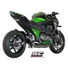 SC-Project Uitlaat CR-T carbon/RVS Kawasaki Z800»Motorlook.nl»