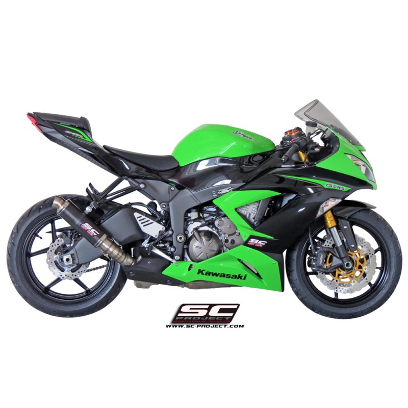SC-Project Exhaust GP-M2 carbon Kawasaki ZX-6R 636 » Fast delivery 