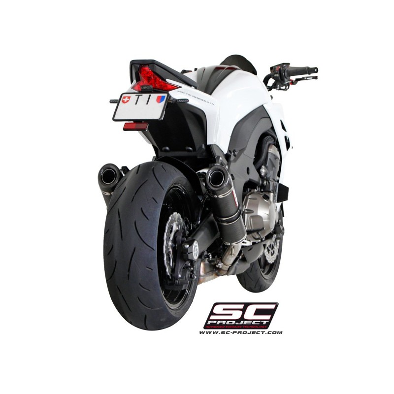 SC-Project Exhausts GP-Tech carbon Kawasaki Z1000»Motorlook.nl»