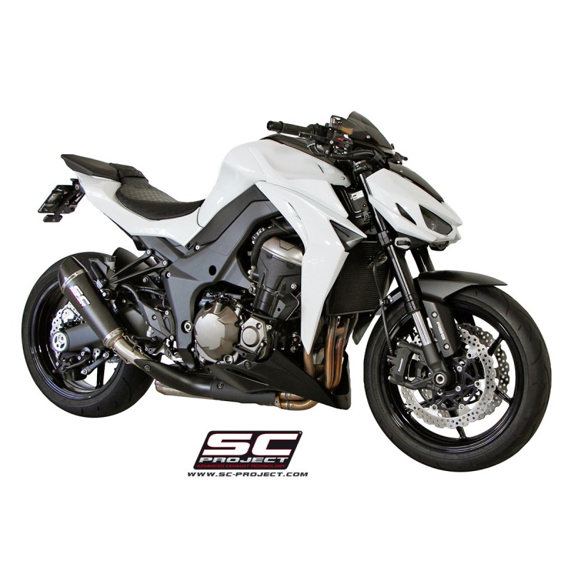 SC-Project Exhausts Conical carbon Kawasaki Z1000»Motorlook.nl»