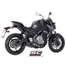 SC-Project Full System 2-1 SC1-R GT black Kawasaki Z650/Ninja 650»Motorlook.nl»