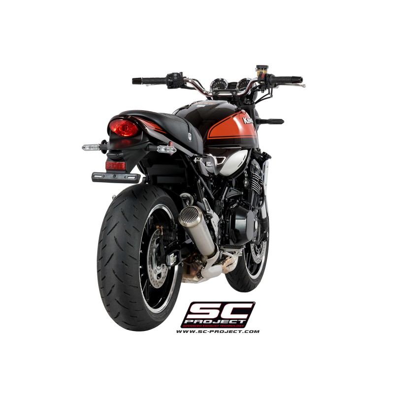 SC-Project Exhaust Conical 70's RVS Kawasaki Z900RS»Motorlook.nl»