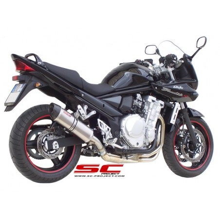 SC-Project Uitlaat Oval titanium Suzuki GSF650/1250 & GSX650/1250»Motorlook.nl»