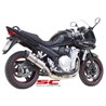 SC-Project Uitlaat Oval titanium Suzuki GSF650/1250 & GSX650/1250»Motorlook.nl»