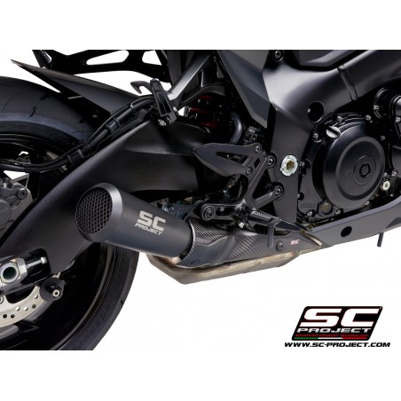 SC-Project Uitlaat 70S zwart Suzuki GSX-S1000(+F) / Katana»Motorlook.nl»