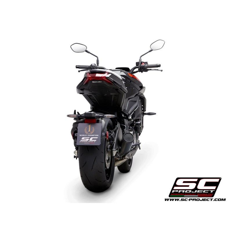 SC-Project Uitlaat 70S zwart Suzuki GSX-S1000(+F) / Katana»Motorlook.nl»