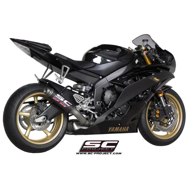 SC-Project Exhaust GP-M2 high carbon Yamaha YZF-R6»Motorlook.nl»