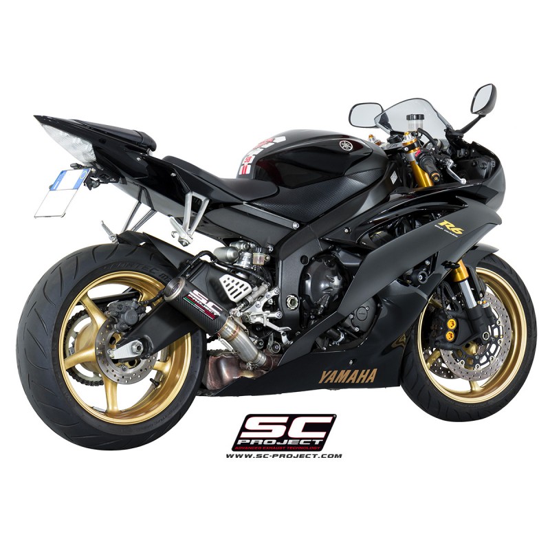 SC-Project Uitlaat CR-T high carbon Yamaha YZF-R6»Motorlook.nl»