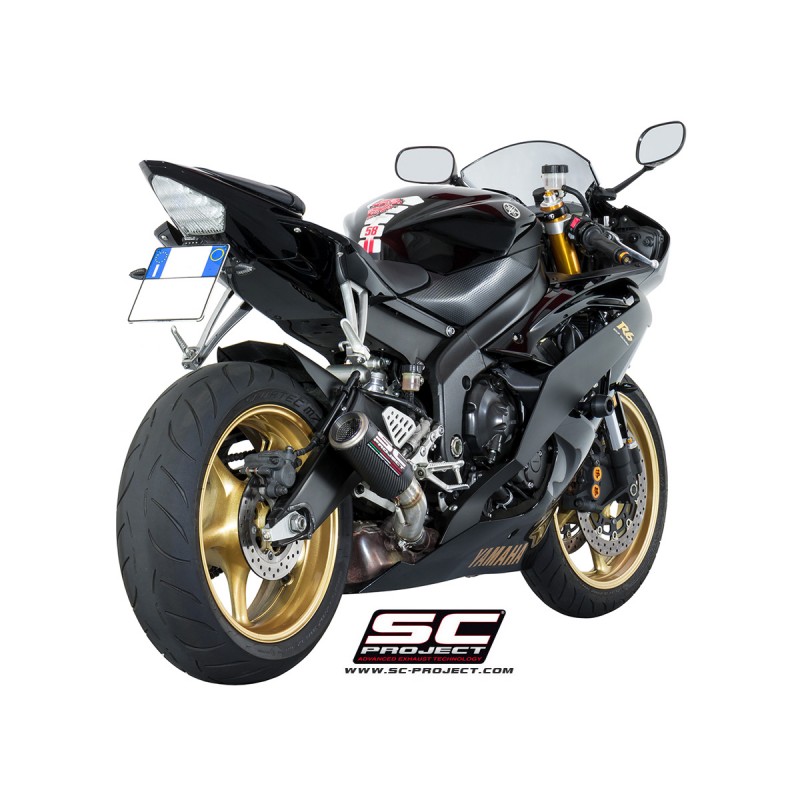 SC-Project Uitlaat CR-T high carbon Yamaha YZF-R6»Motorlook.nl»