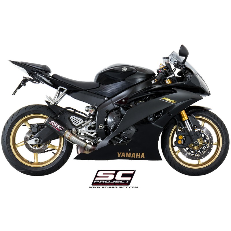 SC-Project Uitlaat CR-T high carbon Yamaha YZF-R6»Motorlook.nl»