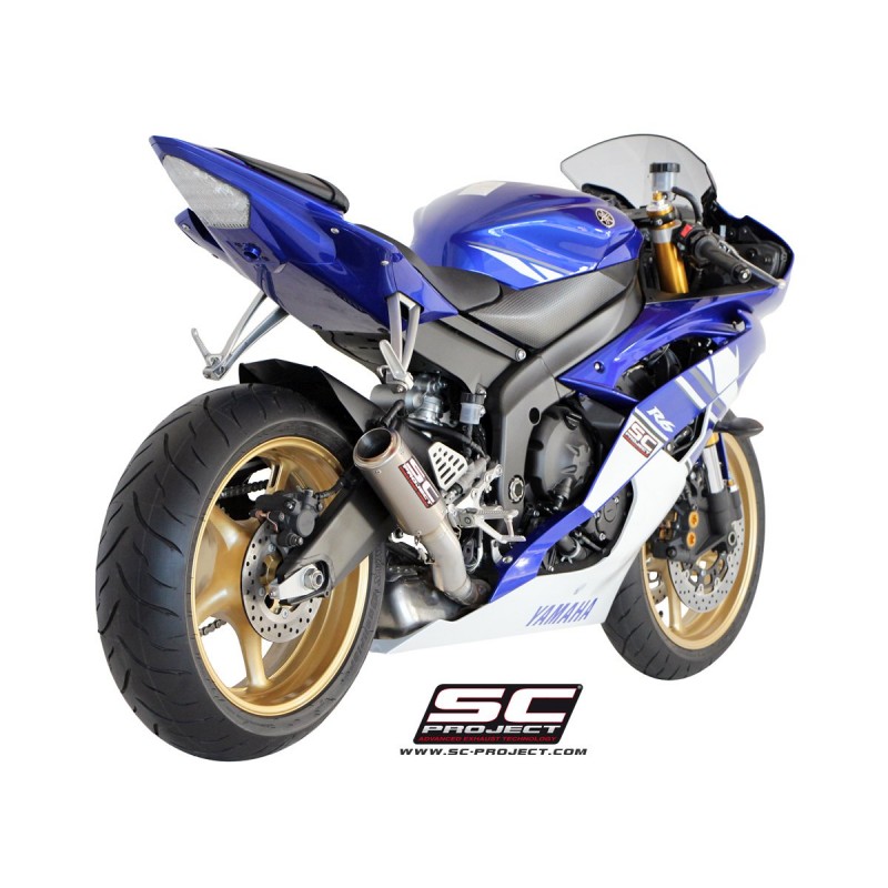 SC-Project Uitlaat CR-T high titanium Yamaha YZF-R6»Motorlook.nl»