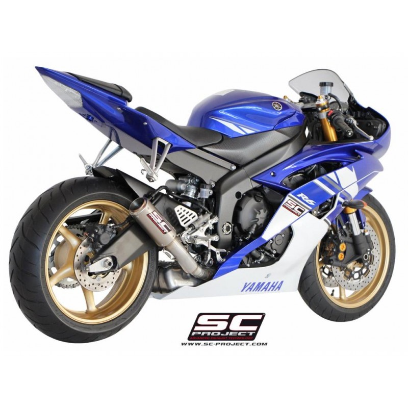 SC-Project Uitlaat CR-T high titanium Yamaha YZF-R6»Motorlook.nl»